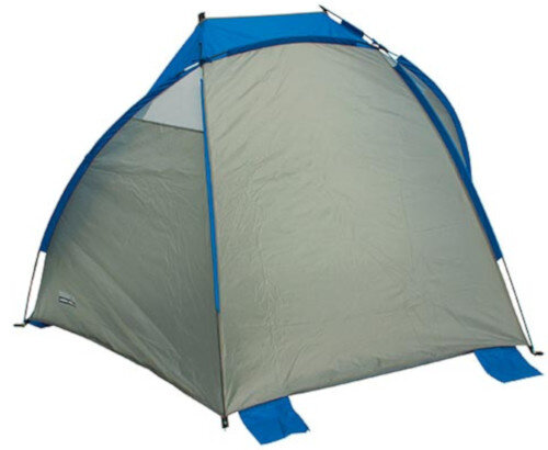 strandtent Mallorca UV40 119 x 230 x 130 cm grijs/blauw