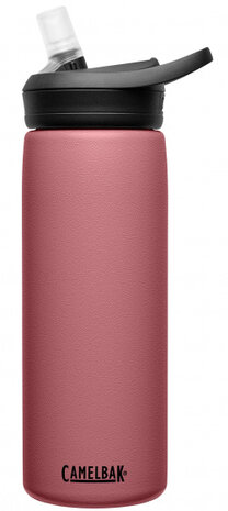 drinkfles Eddy+ ge&iuml;soleerd 1 liter RVS roze
