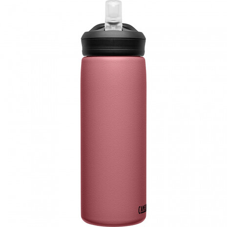 drinkfles Eddy+ ge&iuml;soleerd 1 liter RVS roze