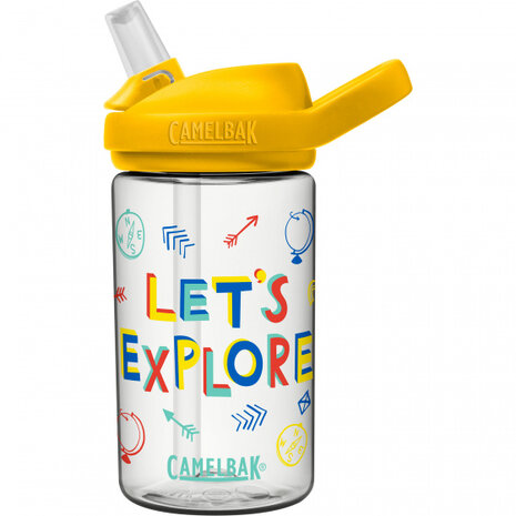 drinkbeker Eddy+ let&#039;s explore junior 0,4 liter geel