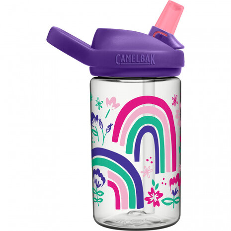 drinkbeker Eddy+ Rainbow junior 0,4 liter paars