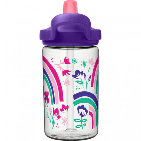drinkbeker Eddy+ Rainbow junior 0,4 liter paars