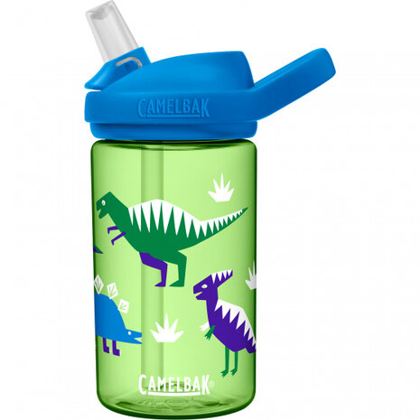 drinkbeker Eddy+ Dino&#039;s junior 0,4 liter blauw