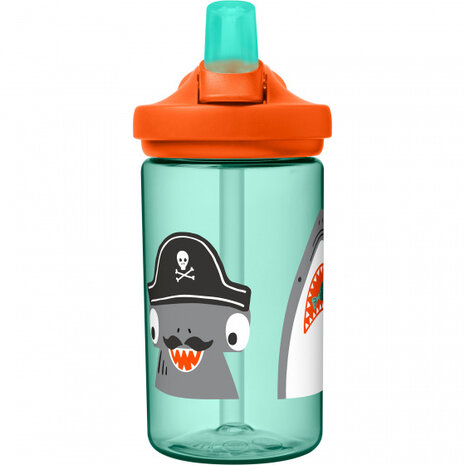 drinkbeker Eddy+ Arrgh Matey junior 0,4 liter oranje