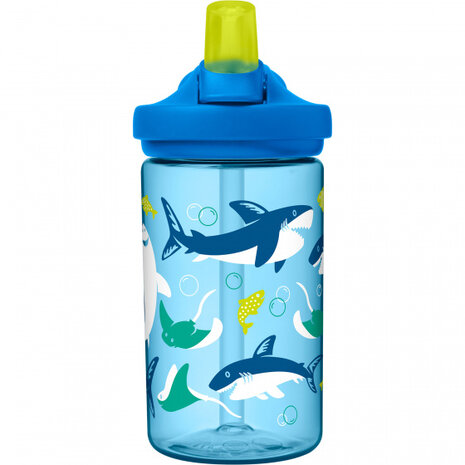 drinkbeker Eddy+ Shark&#039;s junior 0,4 liter lichtblauw