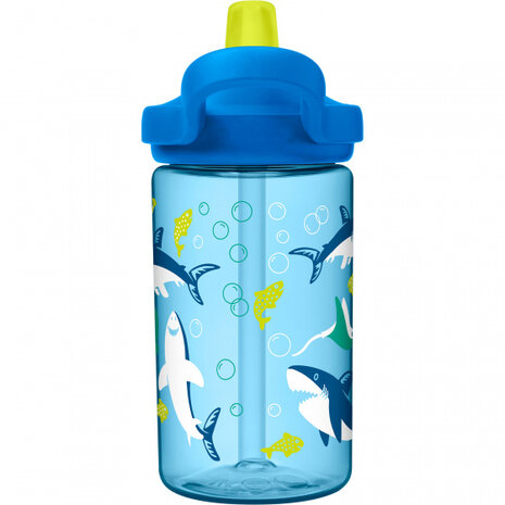 drinkbeker Eddy+ Shark&#039;s junior 0,4 liter lichtblauw