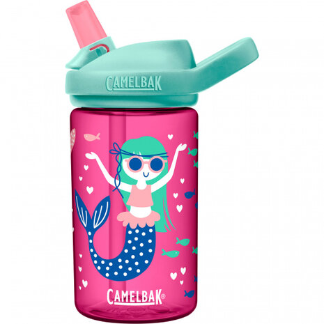 drinkbeker Eddy+ Mermaids junior 0,4 liter roze