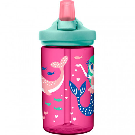 drinkbeker Eddy+ Mermaids junior 0,4 liter roze