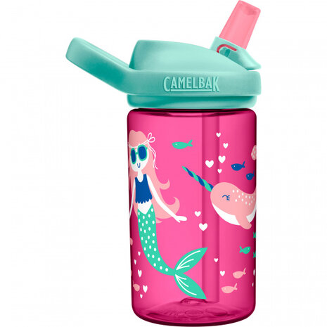 drinkbeker Eddy+ Mermaids junior 0,4 liter roze