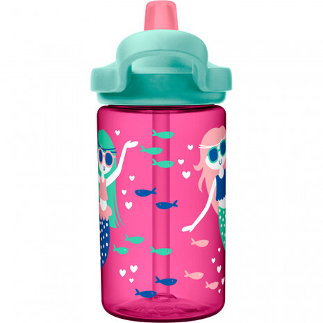 drinkbeker Eddy+ Mermaids junior 0,4 liter roze