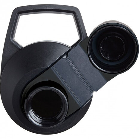 drinkfles Chute Mag 600 ml 22 cm tritan antraciet