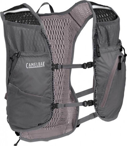 drinkrugzak Zephyr 1 liter mesh grijs maat one-size