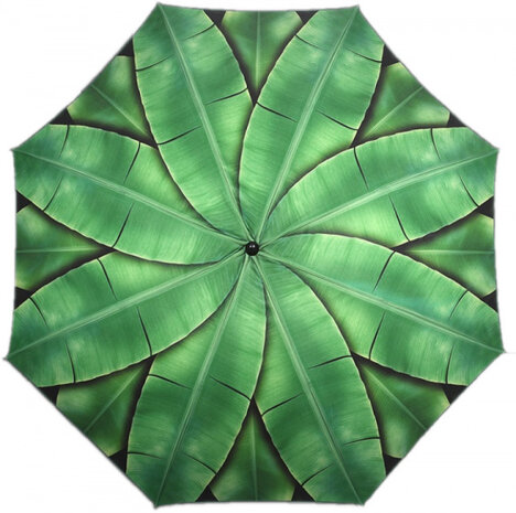 parasol Bladeren 184 x 226 cm polyester groen