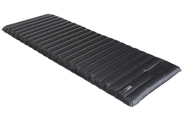 luchtbed Dayton 1-persoons 197 x 70 cm PVC antraciet