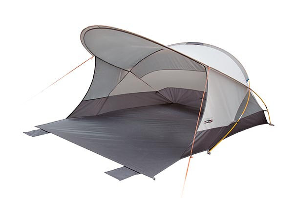 strandtent Cordoba UV80 pop-up 220 x 200 cm grijs