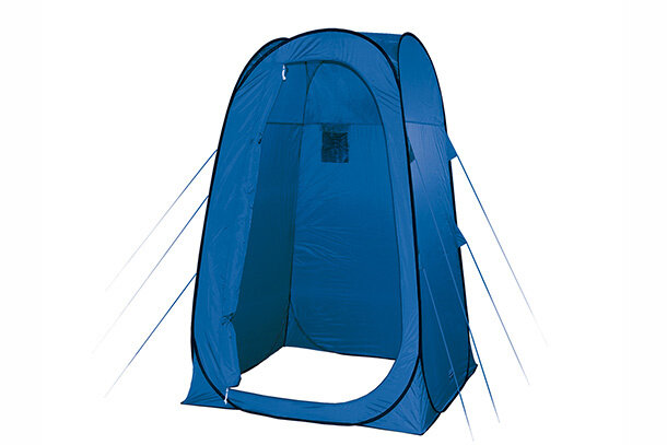 douchetent Rimini pop-up 125 cm x 190 cm blauw