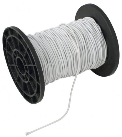 tentstokelastiek 2 mm 50 meter wit