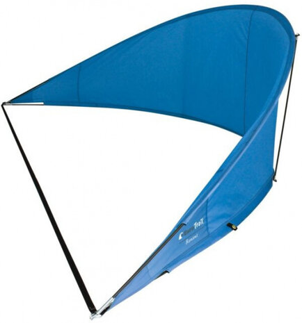 windscherm Banana Beach 310 x 70 cm polyester blauw