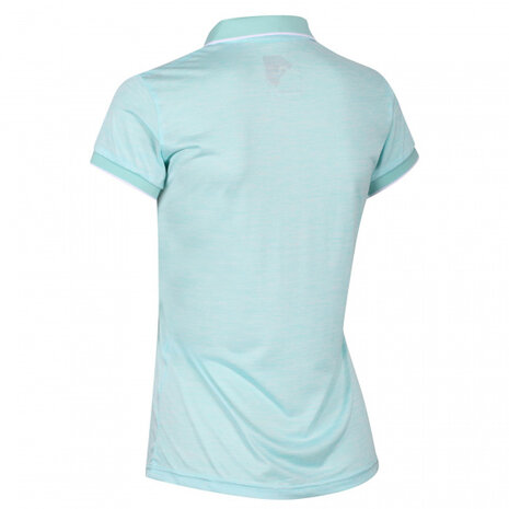 poloshirt Remex II dames polyester lichtblauw maat 42