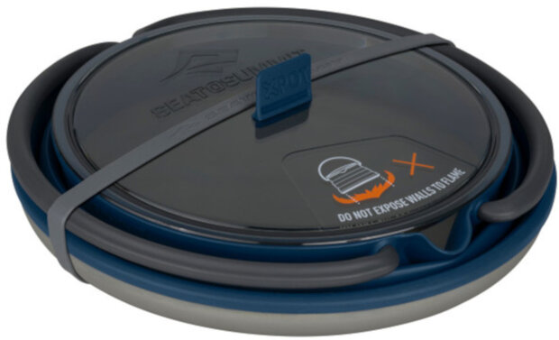 campingpan X-Pot Kettle 2 liter siliconen navy