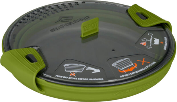 campingkookset X-Set 31 nylon/siliconen 5-delig