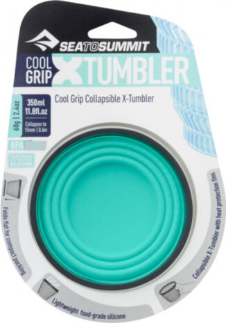 campingbeker X-Tumbler Cool Grip 350 ml turquoise
