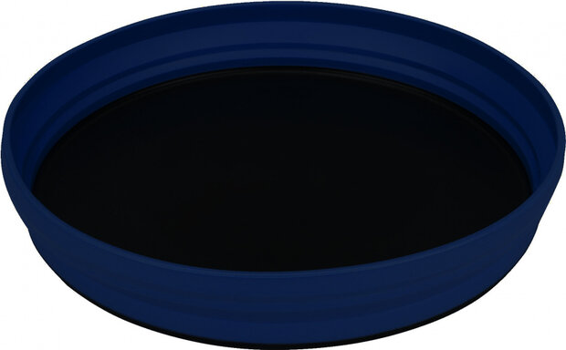 vouwbord X-Plate 20 cm siliconen navy