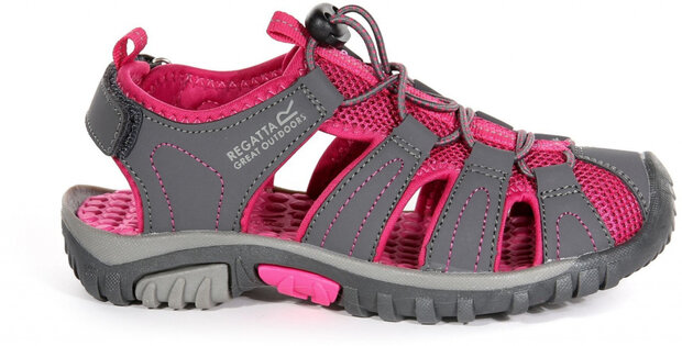 outdoorsandalen Westshore junior PU roze/grijs mt 39