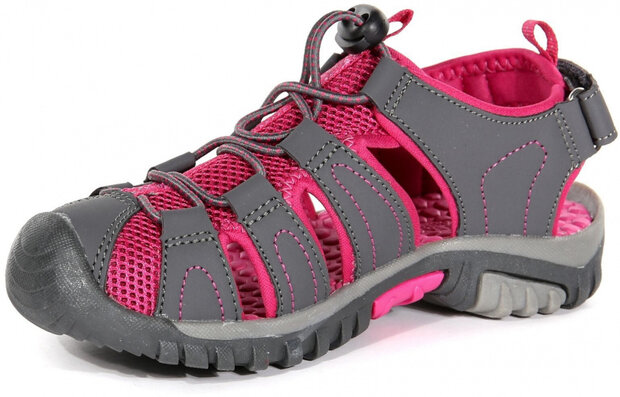outdoorsandalen Westshore junior PU roze/grijs mt 39