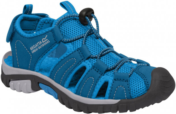 outdoorsandalen Westshore junior PU blauw/grijs mt 36
