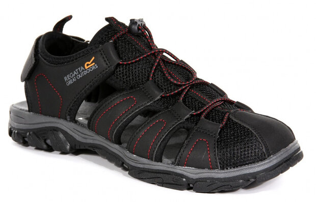 outdoorsandalen Westshore ll heren PU zwart mt 46