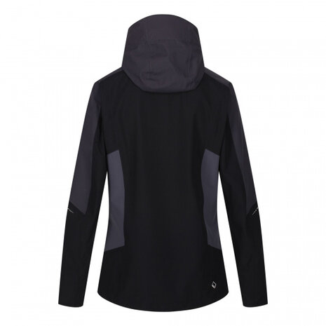 regenjas Oklahoma VI dames polyester zwart maat 34