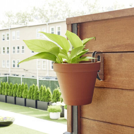 plantenhaken zwevend RVS zilver 3 stuks