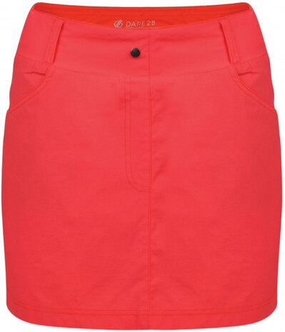 broekrok Melodic III dames polyester koraalrood maat 34