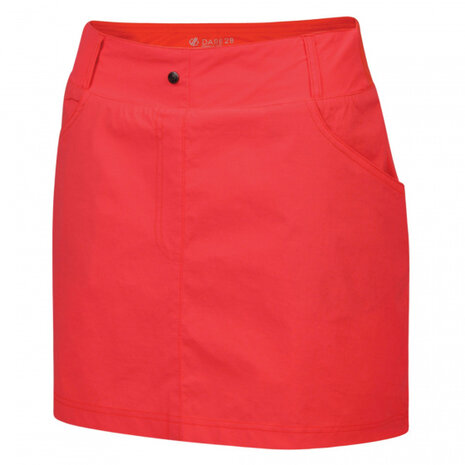 broekrok Melodic III dames polyester koraalrood maat 34