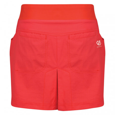 broekrok Melodic III dames polyester koraalrood maat 34