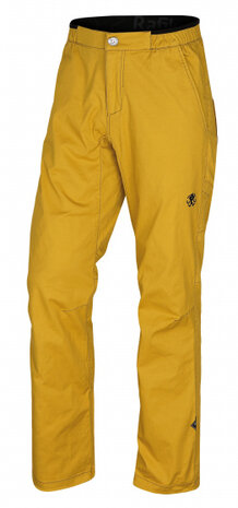 klimbroek Result dames polyester geel maat XL