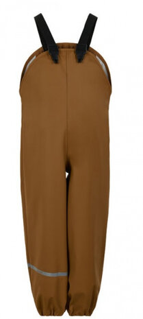 regenbroek Basic junior polyester bruin maat 100
