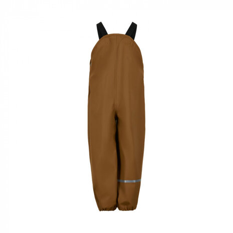 regenbroek Basic junior polyester bruin maat 100