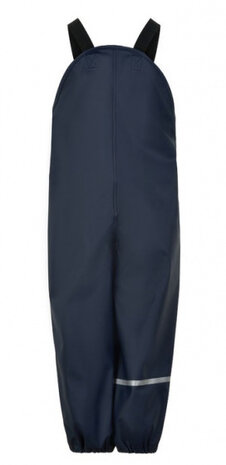 regenbroek Basic junior polyester donkerblauw maat 100