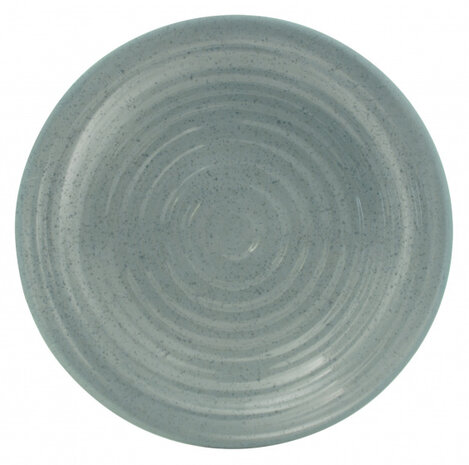 tafelservies Denia anti-slip melamine blauw 16-delig