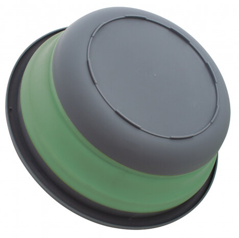 teil opvouwbaar rond 37,5 cm siliconen groen/grijs