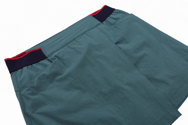 outdoorrok Lanna dames polyamide/elastaan groen mt 38
