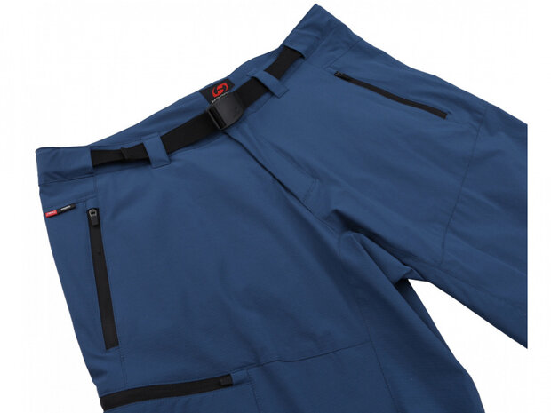 korte broek Doug heren elastaan/polyamide blauw mt XXL