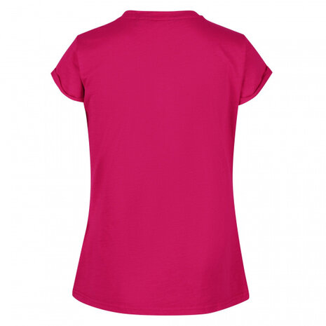 outdoorshirt dames katoen roze maat 42