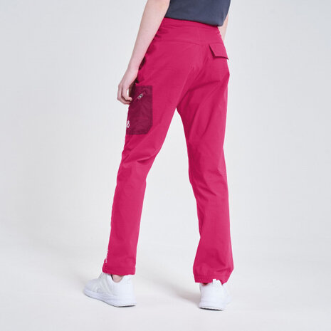 outdoorbroek Reprise junior polyamide roze mt 110/116