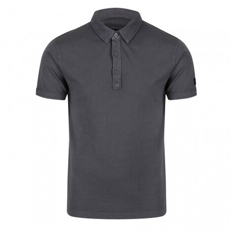 poloshirt Taiden II heren polyester donkergrijs maat XL