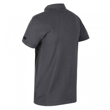 poloshirt Taiden II heren polyester donkergrijs maat XL