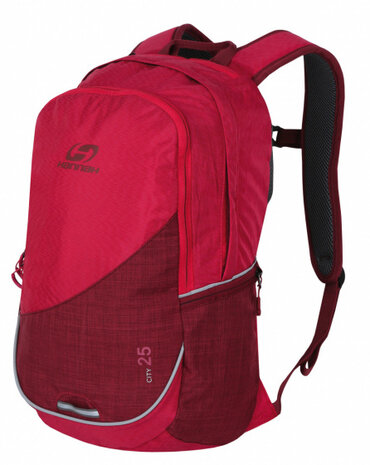 rugzak City 25 liter 26 x 46 cm polyester/nylon roze
