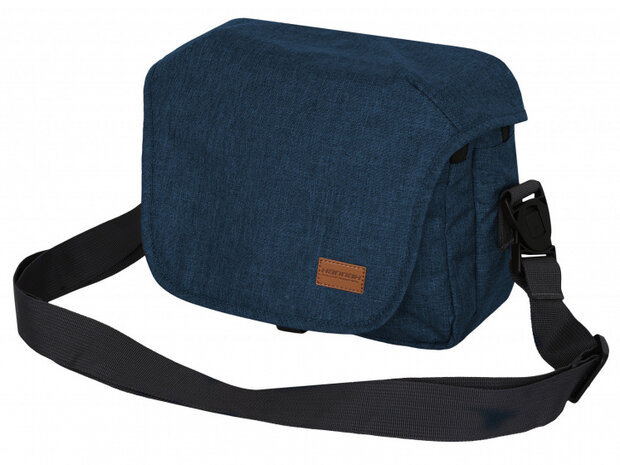 schoudertas MB10 heren 12 liter polyester donkerblauw